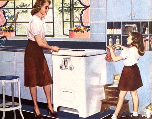 1946 launderall washing - launderall,