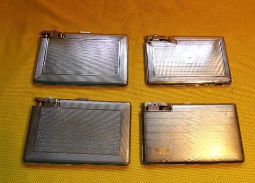 Vintage cigarette cases with - cigarette,