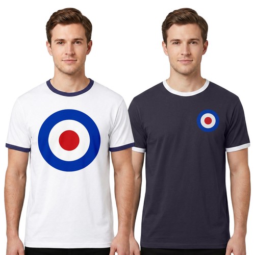 Mod target ringer shirt - mod, |