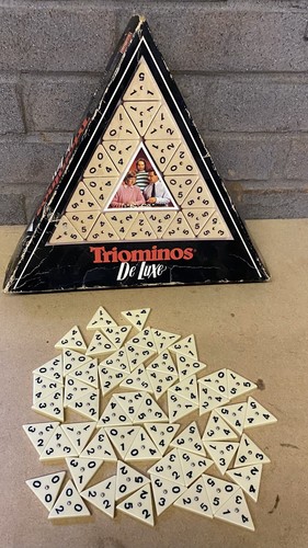 Vintage triominoes deluxe - triominoes,