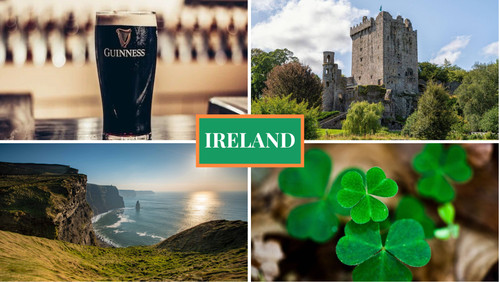 Ireland magnet fridge - ireland,
