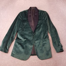 Boohoo Men Jacket 40 Green