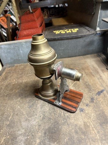Antique old victorian oil lamp - antique,