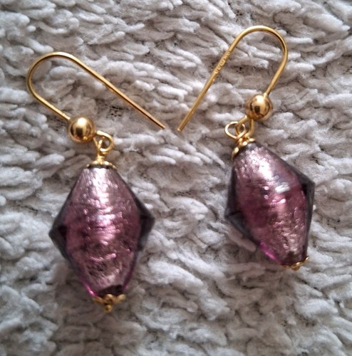 9ct yellow gold drop - yellow,