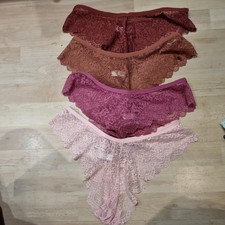 Ladies Four Pack Sheer Lace