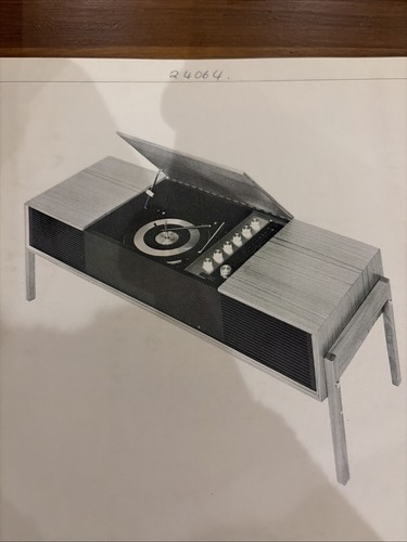 Kp037fm record player itt - -,