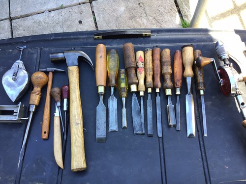 Vintage job lot wood - vintage, of