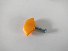 Yellow Knob for B&Q NMLM1000 1000 W 32 cm M3E1032G Lawnmower