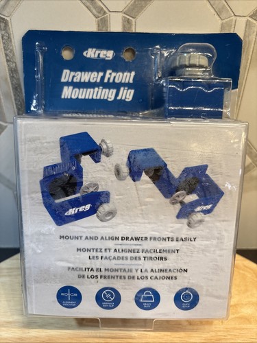 Kreg drawer front mounting - mounting, jig