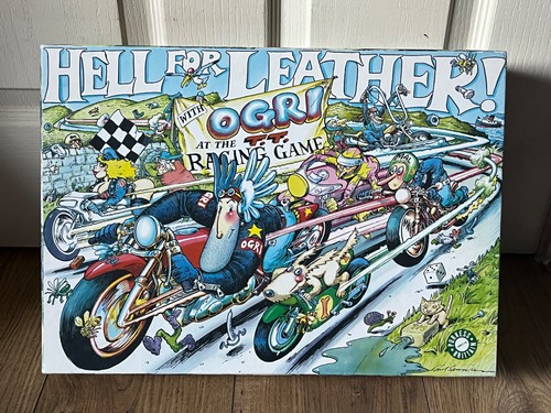 Hell for leather with ogri - leather, at