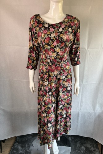 Vintage 90s floral maxi midi - 90s,