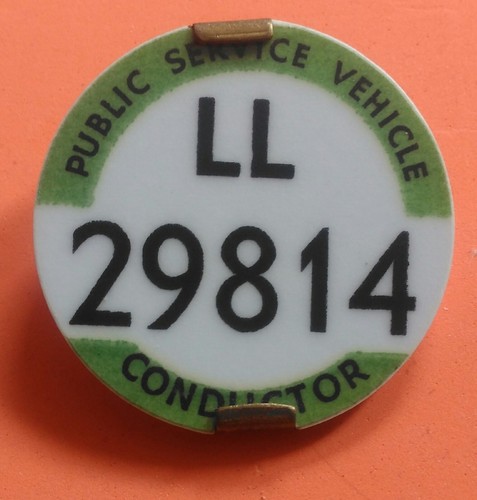 Psv bus conductors badge pcv - psv,