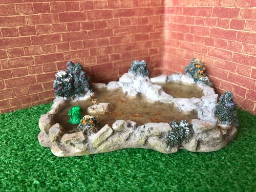 Dolls house pond with - pond,