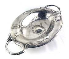 Rare antique silver plated Art Nouveau bowl from WMF Germany