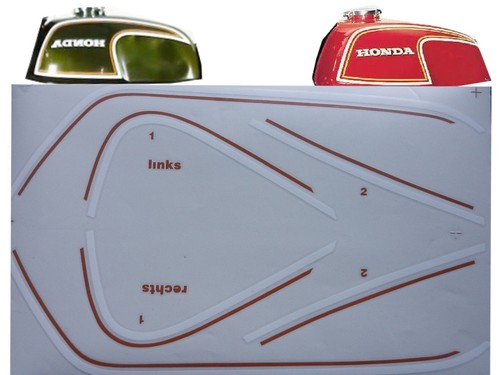 Honda 350 four decals - honda,