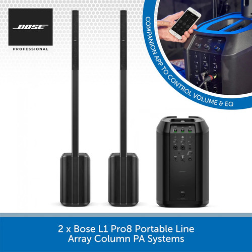 Bose pro8 portable line - 2,