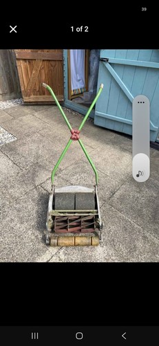 Ransomes ajax push lawn - ajax, mower