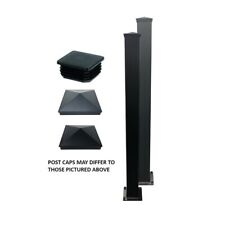 Harrogate Aluminium Post 2400mm High x 100mmx100mm Grey OR Black