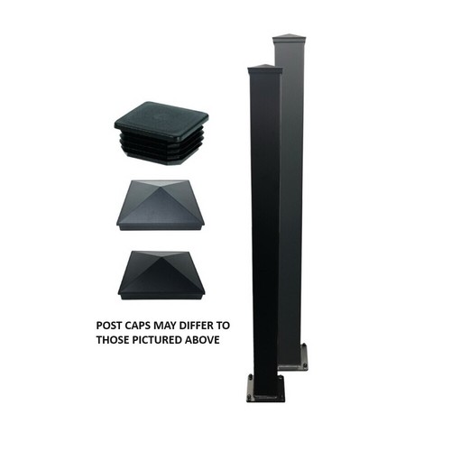 Harrogate aluminium post - aluminium,