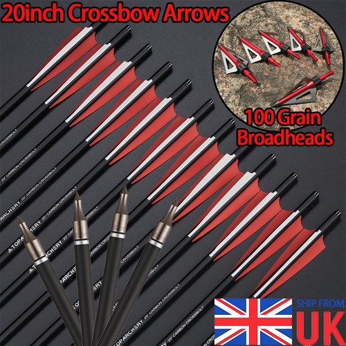 12x carbon bolts - 20",