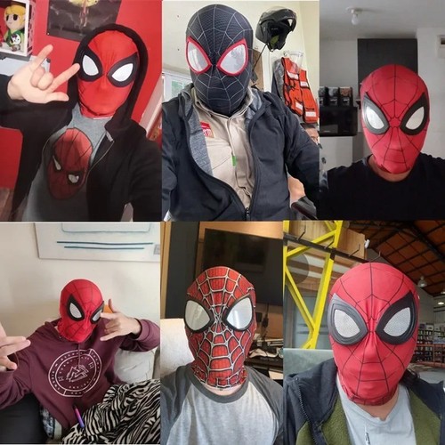 Kids adult spiderman - full, face
