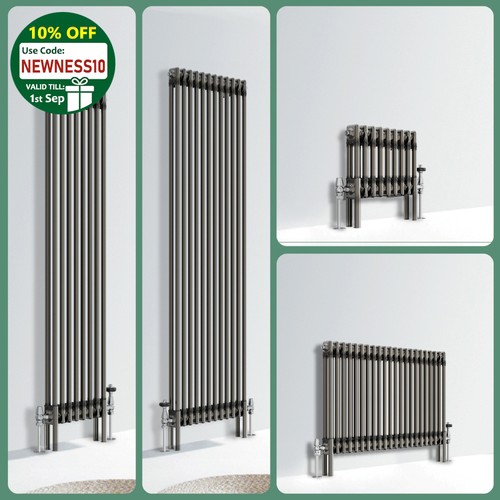 Raw metal traditional radiator - raw,