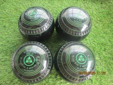 Great ALMARK STERLING GOLD Lawn / Indoor / Short-Mat Bowls  size 2