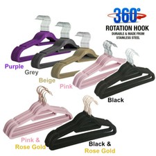 10-100 Non SLIP Clothes Velvet