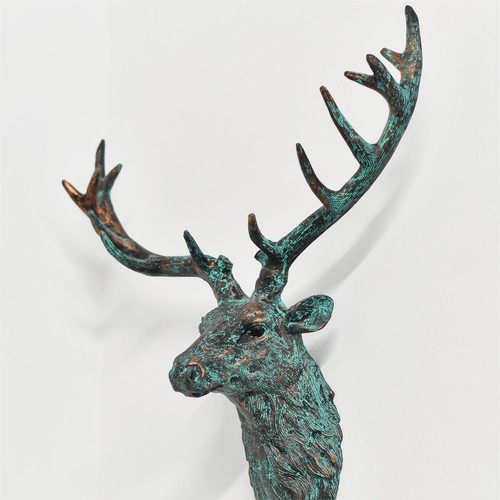 Verdigris stag home - verdigris,