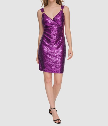 Guess womens purple sequins - guess,
