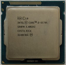 Intel Core i5-3570K CPU Quad
