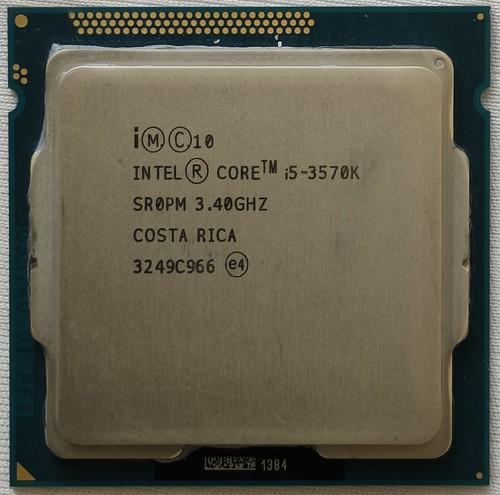 Intel core 3570k cpu - intel,
