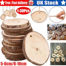 Wood Slices Round Discs Tree