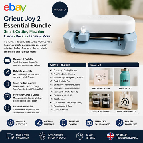 Cricut joy essential bundle - cricut,