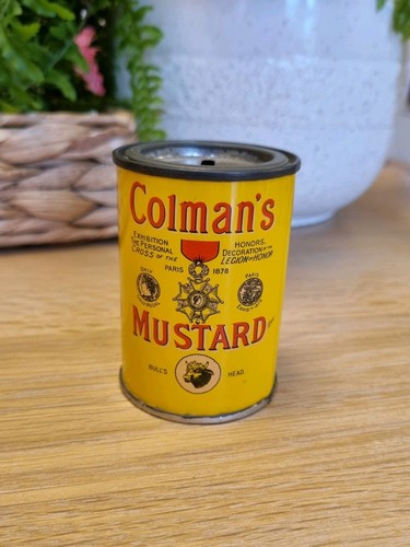 Colman mustard money - money, box