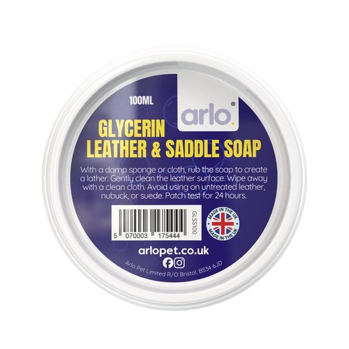 Leather saddle soap - leather,