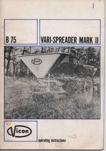Vicon vari spreader mkii - vari,