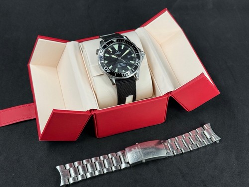 Omega seamaster mens black - seamaster,