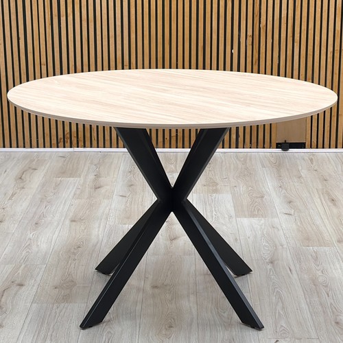 Sadia round dining table oak - dining,