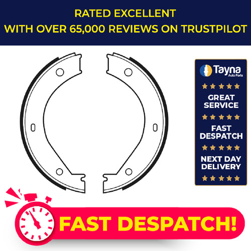 Handbrake shoes set fits bmw - handbrake,
