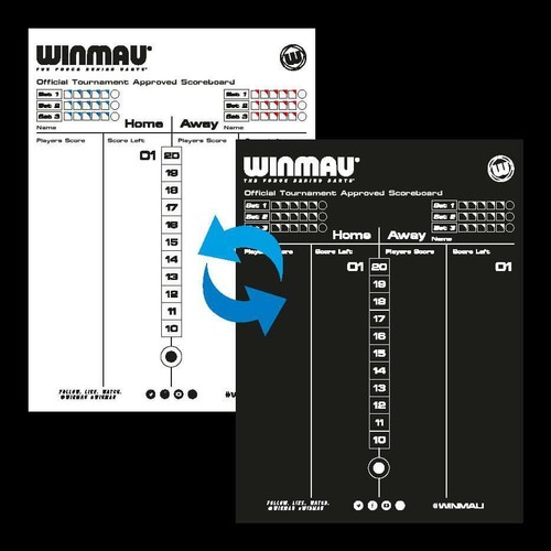 Winmau dry wipe darts - winmau,