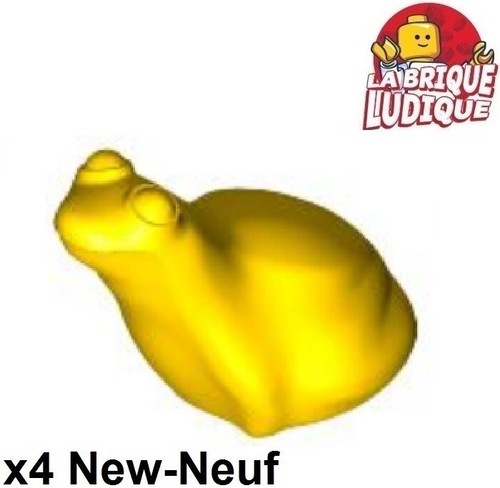 Lego animal frog - animal, yellow