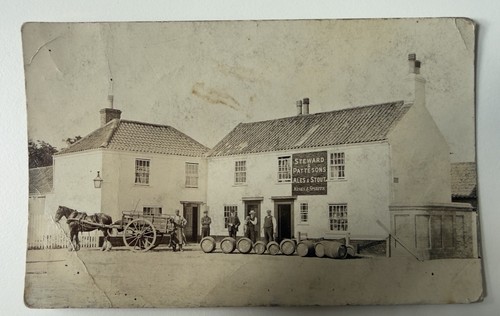 Antique postcard rppc steward - postcard,