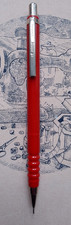 RARE  VTG ROTRING Tikky Special 0.5 mm RED Mechanical Pencil Germany Vintage