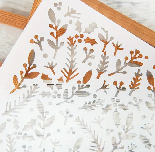 Christmas holly leaves - christmas,