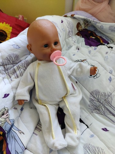 Vintage doll crying - 38, cm
