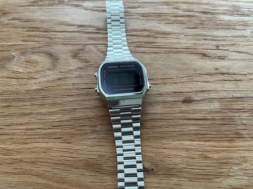 Casio digital watch a168we - casio,