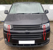 FITS VW T5 TRANSPORTER 2009-2015 LOWER GLOSS BLACK SPLITTER SPOILER BUMPER LIP