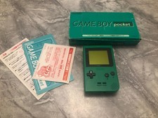 Green Game Boy Pocket Boxed 