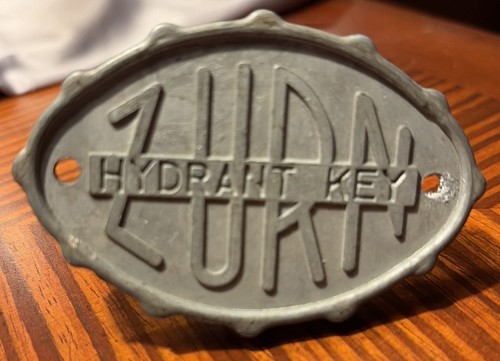 Vintage zurn hydrant key - zurn,